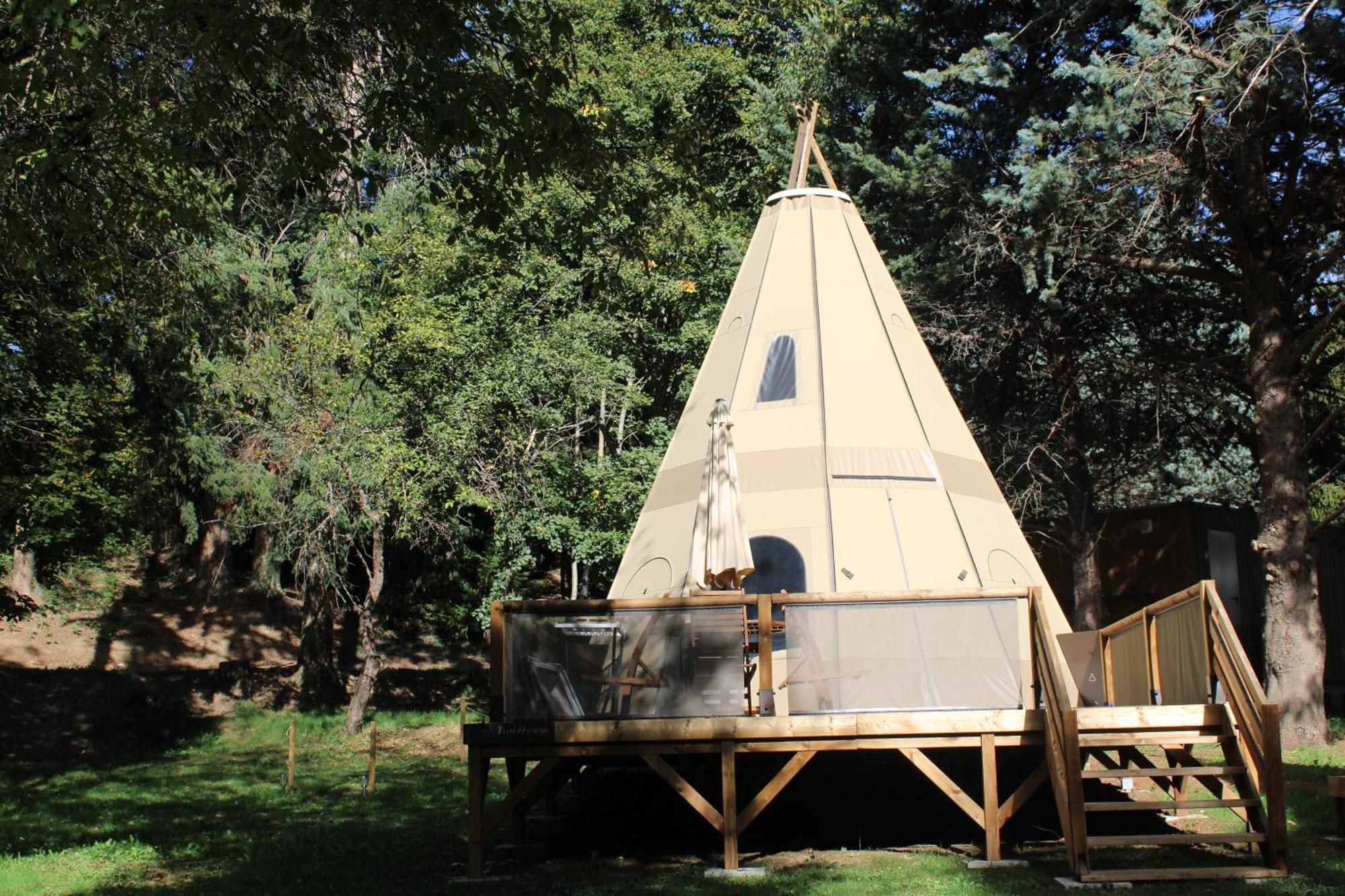 Camping Chantemerle Bédouès Exterior foto